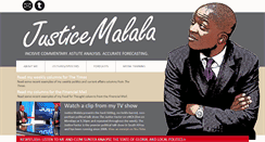 Desktop Screenshot of justicemalala.com